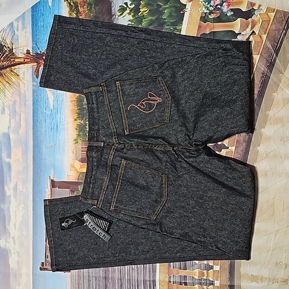 Baby Phat Straight Leg Black Jeans‎ Size 9 NWT - Picture 6 of 6